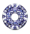 Dolce & Gabbana Printed Pool Float In Blue