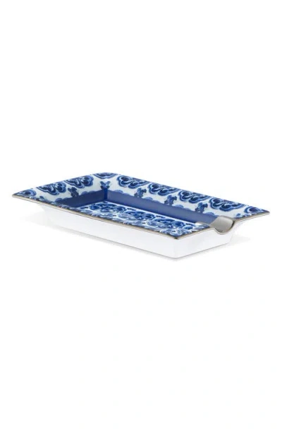Dolce & Gabbana Dolce&gabbana Blu Meditteraneo Ashtray In Navy