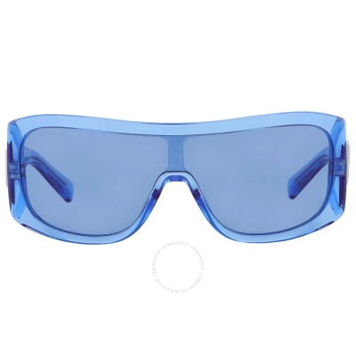 Dolce & Gabbana Dolce And Gabbana Blue Shield Unisex Sunglasses Dg4454 332280 30 In Azure / Blue