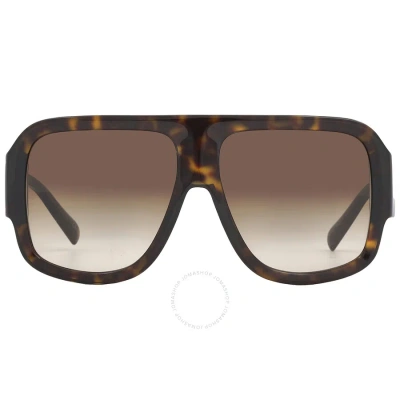 Dolce & Gabbana Dolce And Gabbana Brown Gradient Square Men's Sunglasses Dg4401 502/13 58
