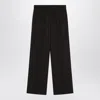 Dolce & Gabbana Wool-blend Trousers In Black