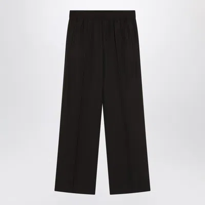 DOLCE & GABBANA DOLCE&GABBANA BROWN WOOL TROUSERS