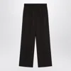 Dolce & Gabbana Wool-blend Trousers In Black
