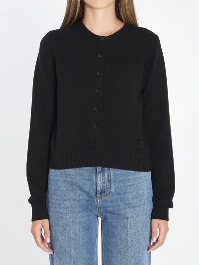 Dolce & Gabbana Dolce&gabbana Cashmere Cardigan In Black