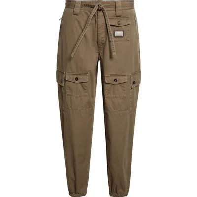 Dolce & Gabbana Pants Men Color Olive In Green
