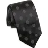 Dolce & Gabbana Dolce&gabbana Circle Silk Tie In N0004 Black/white