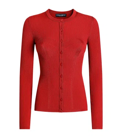 Dolce & Gabbana Dolce&gabbana Corset-stitch Cardigan