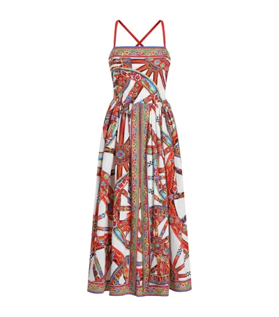 Dolce & Gabbana Dolce&gabbana Cotton Carretto Midi Dress