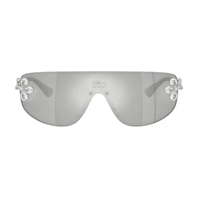 DOLCE & GABBANA DOLCE&GABBANA CRYSTAL-EMBELLISHED SUNGLASSES