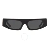 Dolce & Gabbana Dg4411 Rectangle-frame Acetate Sunglasses In Dark / Grey