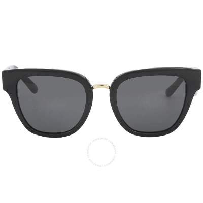Dolce & Gabbana Dg4437 Butterfly-frame Acetate Sunglasses In Black / Dark / Grey