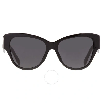 Dolce & Gabbana Dolce And Gabbana Dark Grey Cat Eye Ladies Sunglasses Dg4449 501/87 54 In Black / Dark / Grey