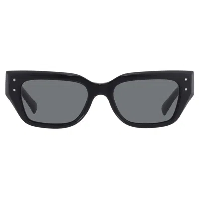 Dolce & Gabbana Dolce And Gabbana Dark Grey Cat Eye Ladies Sunglasses Dg4462 501/87 52 In Pink