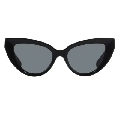 Dolce & Gabbana Dolce And Gabbana Dark Grey Cat Eye Ladies Sunglasses Dg4497 501/87 52 In Black