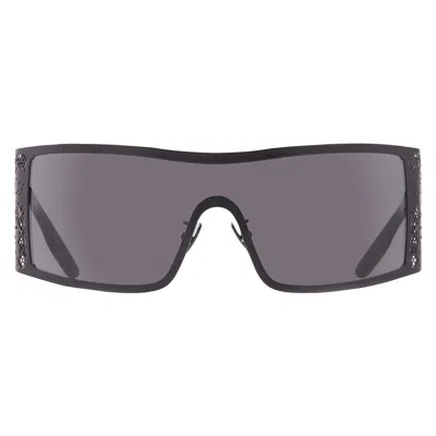 Dolce & Gabbana Dolce And Gabbana Dark Grey Shield Ladies Sunglasses Dg2317 110687 138 In Brown