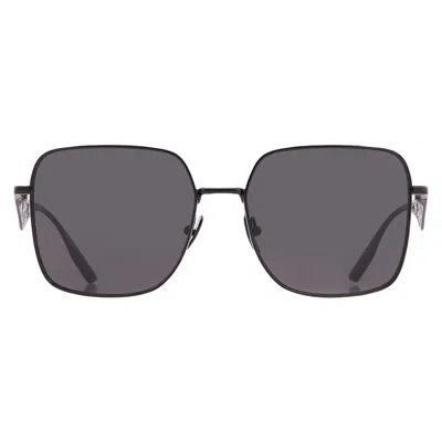 Dolce & Gabbana Dolce And Gabbana Dark Grey Square Ladies Sunglasses Dg2310 01/87 57 In Black