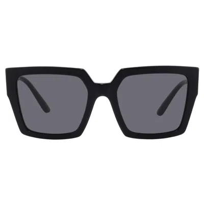 Dolce & Gabbana Dolce And Gabbana Dark Grey Square Ladies Sunglasses Dg4446b 335587 53 In Black