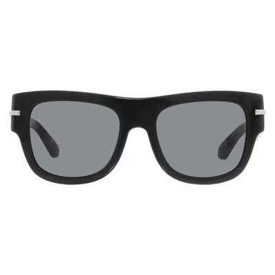 Dolce & Gabbana Dolce And Gabbana Dark Grey Square Men's Sunglasses Dg4484 501/87 54 In Multi