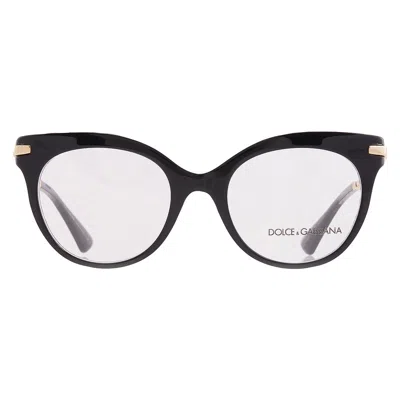 Dolce & Gabbana Dolce And Gabbana Demo Butterfly Ladies Eyeglasses Dg3392 3299 52