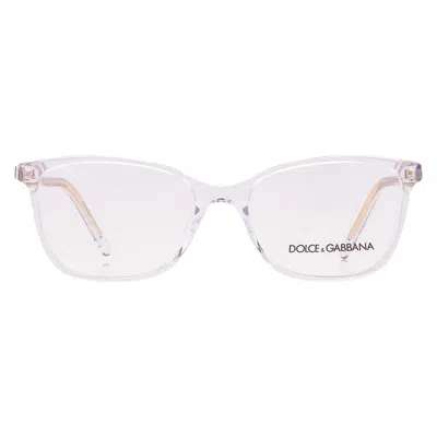 Dolce & Gabbana Dolce And Gabbana Demo Square Ladies Eyeglasses Dg3424 3133 52