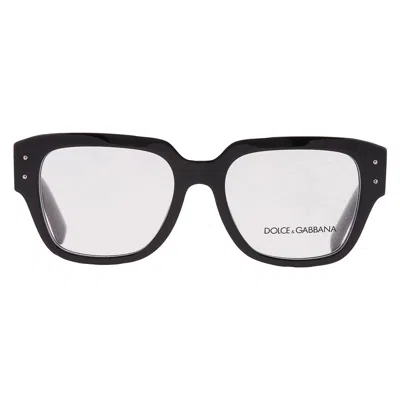 Dolce & Gabbana Dolce And Gabbana Demo Square Men's Eyeglasses Dg3405 501 54