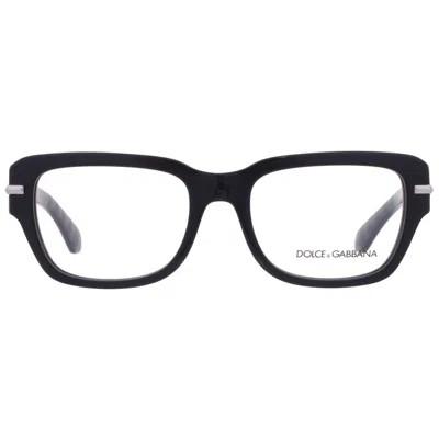 Dolce & Gabbana Dolce And Gabbana Demo Square Men's Eyeglasses Dg3408 501 54