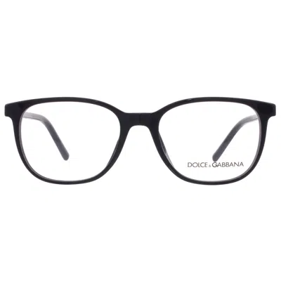 Dolce & Gabbana Dolce And Gabbana Demo Square Men's Eyeglasses Dg3426 501 51 In Black