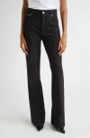 Dolce & Gabbana Dolce&gabbana Denim Flare Leg Jeans In Black