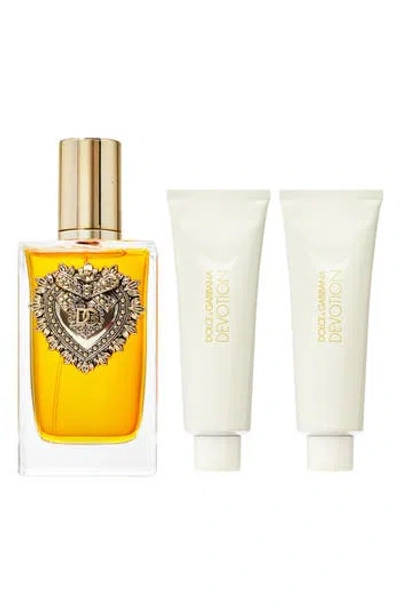 Dolce & Gabbana Dolce&gabbana Devotion 3-piece Eau De Parfum Set In Multi