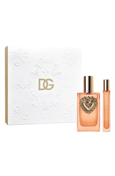 Dolce & Gabbana Dolce&gabbana Devotion Eau De Parfum Gift Set In Transparent