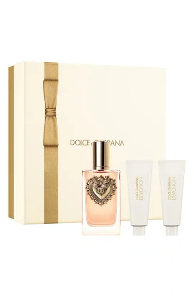 DOLCE & GABBANA DOLCE&GABBANA DEVOTION EAU DE PARFUM SET (NORDSTROM EXCLUSIVE) $196 VALUE