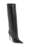 Dolce & Gabbana Women Black Leather Devotion Boots In Black