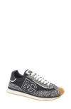 Dolce & Gabbana Dolce&gabbana Dg Cushion Mixed Media Sneaker In Multi