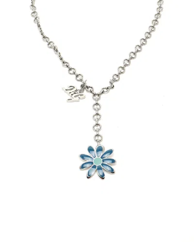 Dolce & Gabbana Dolce&gabbana Dg Flower Necklace In Silver