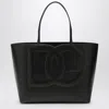 Dolce & Gabbana Medium Dg Logo Leather Tote Bag