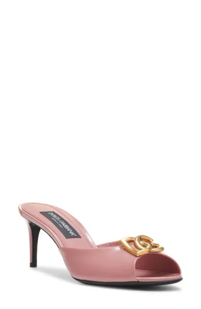 DOLCE & GABBANA DOLCE&GABBANA DG LOGO SLIDE SANDAL