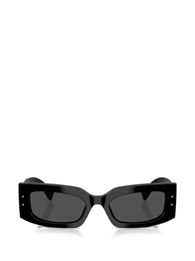 DOLCE & GABBANA RECTANGLE-FRAME SUNGLASSES