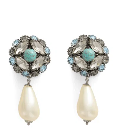 Dolce & Gabbana Dolce&gabbana Embellished Clip-on Earrings