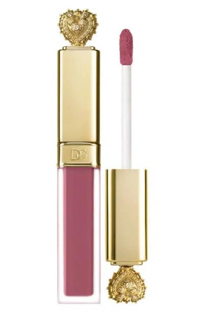 Dolce & Gabbana Dolce&gabbana Everkiss Liquid Lip No Transfer Soft Matte Liquid Lipstick In 205 Affection