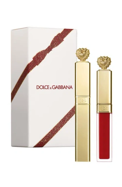 Dolce & Gabbana Dolce&gabbana Flawless Duo Gift Set In Transparent