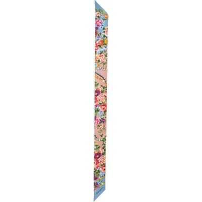 Dolce & Gabbana Bouquet Print Silk Scarf Bouquet Print Silk Scarf In Multi