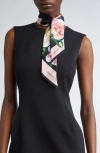Dolce & Gabbana Dolce&gabbana Floral Skinny Silk Scarf
