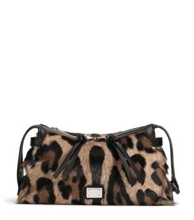 Dolce & Gabbana Dolce&gabbana Goat Hair Vittoria Top-handle Bag