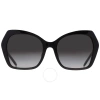 Dolce & Gabbana Oversized Hexagonal-frame Sunglasses In Black / Gray / Grey