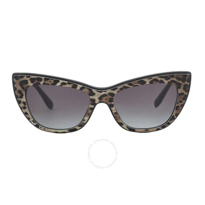 Dolce & Gabbana Dolce And Gabbana Gray Gradient Cat Eye Ladies Sunglasses Dg4417 31638g 54