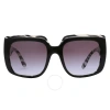 Dolce & Gabbana Dolce And Gabbana Gray Gradient Square Ladies Sunglasses Dg4414 33728g 54 In Black / Gray