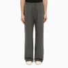 DOLCE & GABBANA GREY JOGGING TROUSERS IN COTTON