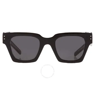 Dolce & Gabbana Dolce And Gabbana Grey Square Men's Sunglasses Dg4413 675/r5 48 In Black