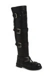 Dolce & Gabbana Stylish Ankle Boots Featuring Buckle Detail In Black