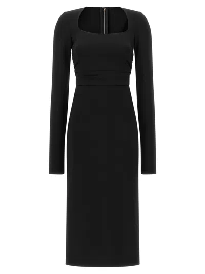 Dolce & Gabbana Dolce&gabbana 'identity' Dress In Black